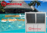 Permutador de calor anticorrosivo constante do aquecedor de água 22000L/H da associação da bomba de calor da piscina do grau da reunião 84KW 38