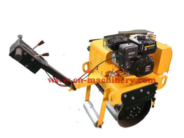 Single Drum Gasoline handheld vibrating road roller small road roller vibratory road roller