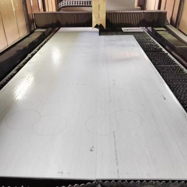 A240 SS 316L TP316L 316 6mm Thickness X 2000 Mm Length X 1000 Mm Width DIN 1.4404 Inox  Plate