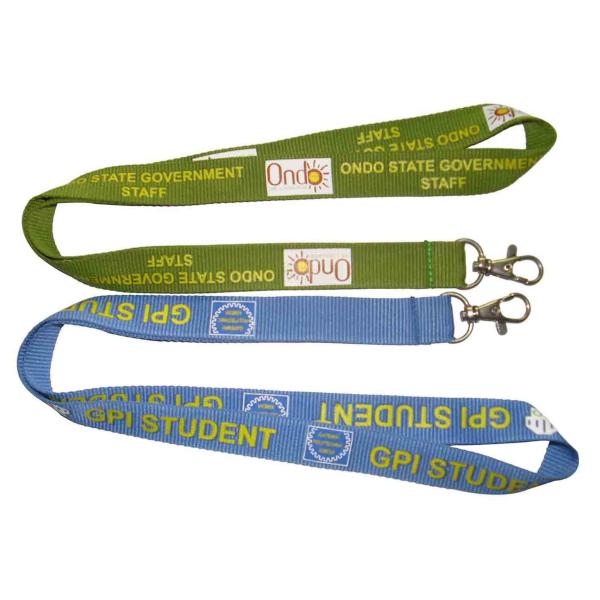Silkscreen Printed Lanyard Plastic Holder In Bulk Custom Pantone Colors