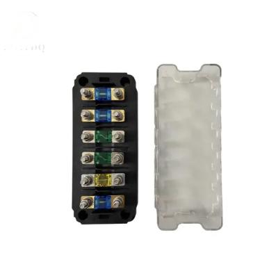 6 Way 32V Truck Bus Marine MIDI ANS Fuse Holder Box