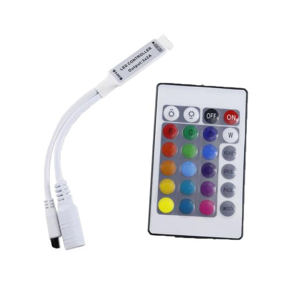 LED Mini Controller for RGB LED Strip Lights - Enhance Your Lighting Flexibility