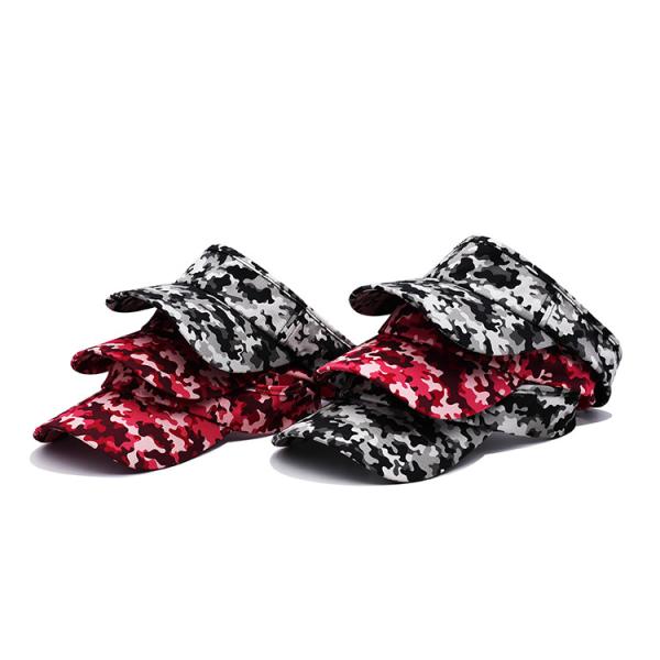 Шляпа изготовленное на заказ цифров забрала Солнца пляжа BSCI регулируемая печат