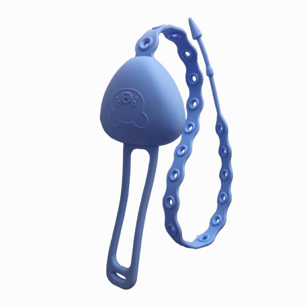 Correa de caída anti el echar los dientes Toy Silicone Food Grade Safety de la muñeca del bebé