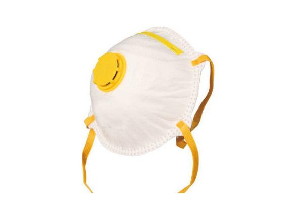 Free Maintenance Disposable FFP1 Dust Mask With Adjustable Aluminum Nose Clip