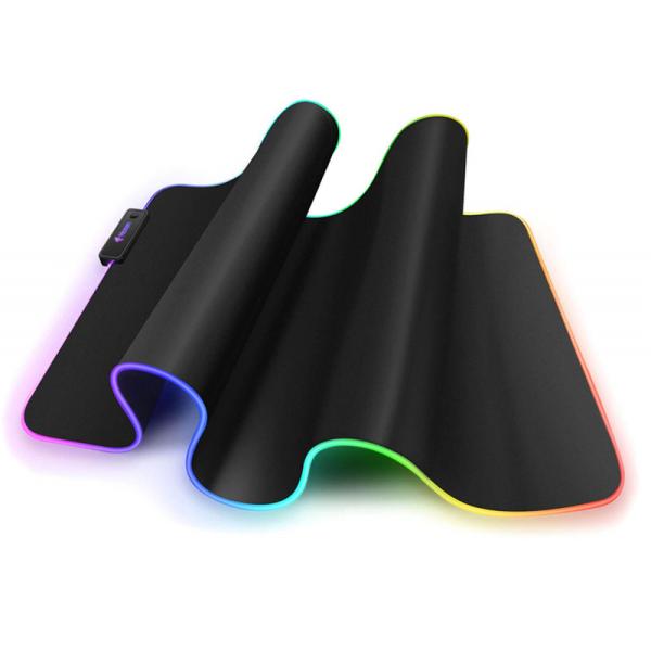 Gaming Style LED Marquee Mouse Pad Charger Extended Desk Mat RGB Customised 3Xl Blank