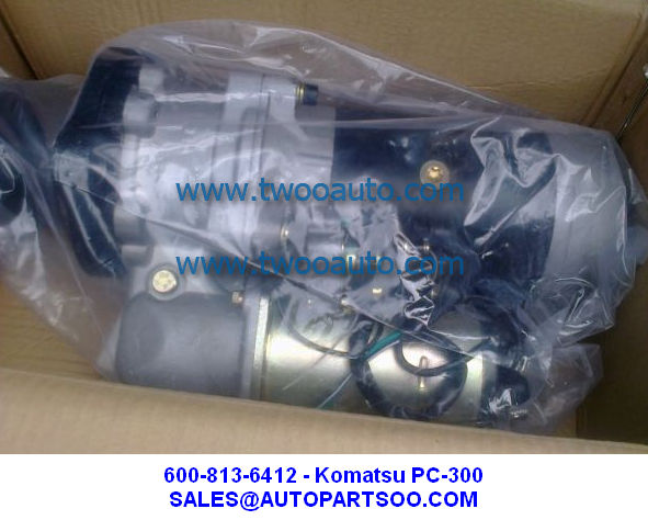 KOMATSU STARTER MOTOR 600-813-6412, 600-813-6410, 600-813-6411, 600-813-6420
