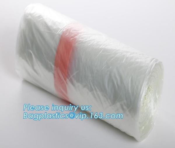 Biodegradable Medical PVA Water Soluble Wash Laundry Bag For Hospital, Dissolvable Wash Laundry Bag