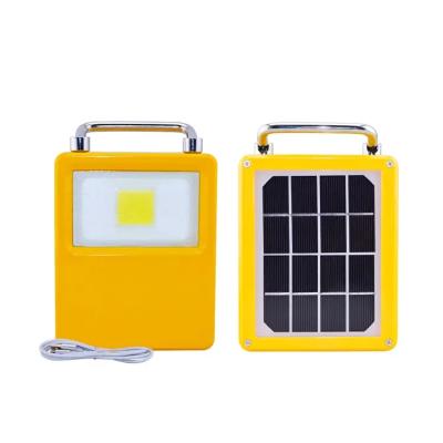 Ultra-Bright 3600LM 20W COB LED Solar-Powered Work Light,Three-Mode Camping, Maintenance, and Emergency Light