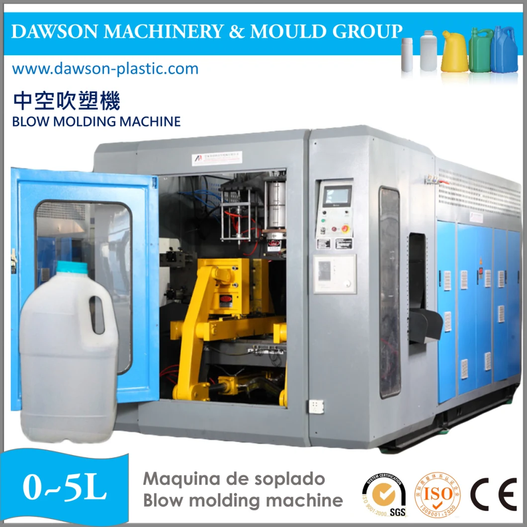 El HDPE PP ordeña la máquina del moldeo por insuflación de aire comprimido de la protuberancia de la botella del champú del yogur