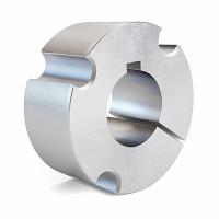 Peças de alumínio CNC de bucha cônica anodizada