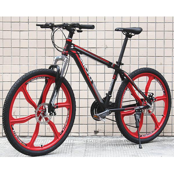6 Blade Integrated Wheel 26 Inch Lightweight Aluminum Mountain Bike