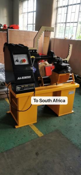 26 Full Automatic Rim Straightening Machine With Lathe Repair Rim Processing Machine
