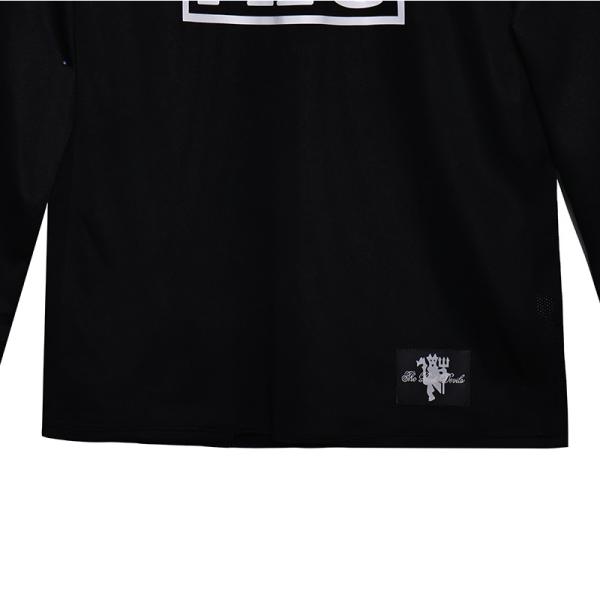 Manchester United 2007 Retro Long Sleeve Away Jersey de football Triple Réplique de l'édition de collection