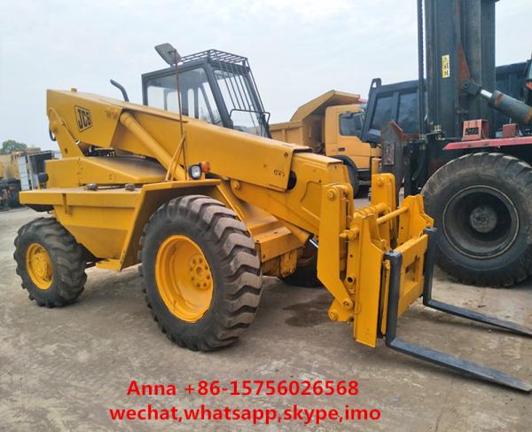 4 Gear Used Condition JCB Telescopic Forklift 7000 Mm Max Lifting Height