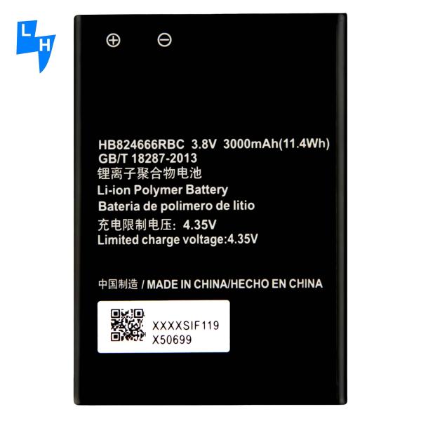 E5577 Мобильный телефон Батарея 3000mAh HB824666RBC E5573 BBN1 BBK1 E5785 для Huawei E5577