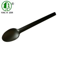 a cutelaria Degradable de 4.6g Cpla ajustou colheres descartáveis biodegradáveis do alimento frio amigável de Eco