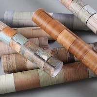 Tapis peint en bois vintage avec support auto-adhésif