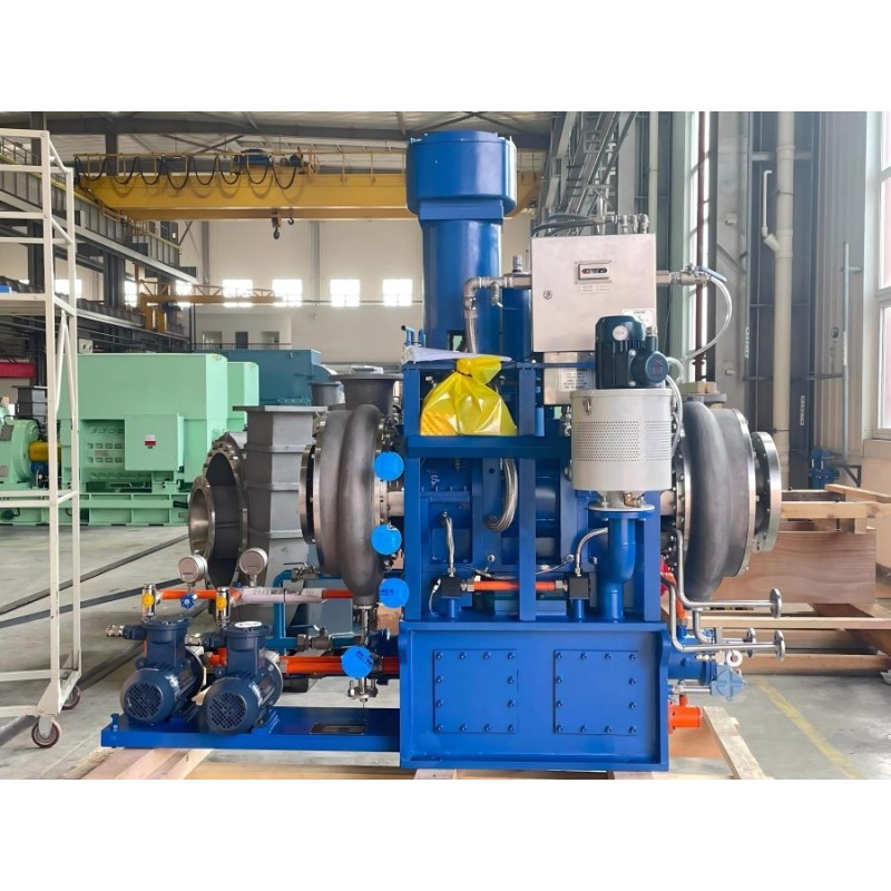 3T/H Multi Stage Centrifugal Compressor Lubricated MVR Evaporator System
