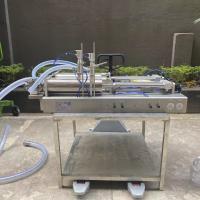 Certificado líquido do CE da máquina de enchimento 30~250ml 2 dos bocais pneumáticos