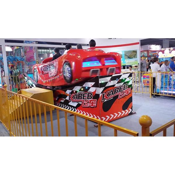 380V Commercial Kiddy Ride Machine , Cool Seacrest County Racing Car Simulator