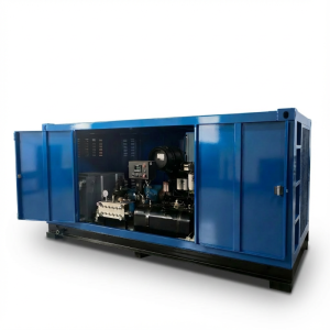 1500 Bar Diesel-Powered Ultra High Pressure Water Jetting Unit with 60 L/min Flow for Industrial Cleaning