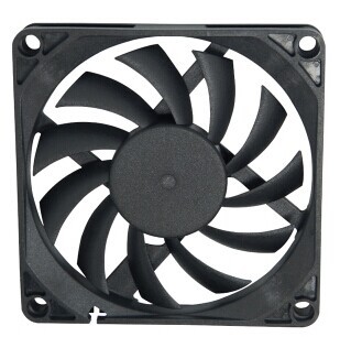 Ventilateur de refroidissement axial électrique sans balais DC étanche à l'humidité 80x80x10mm