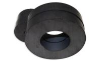 Grande ímã de anel permanente cerâmico da ferrite para o uso 134 x 56 X.25 milímetro do orador