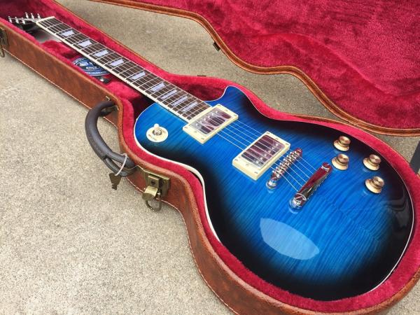 Unicorn Vintage Standard Honolulu LP Blue Electric Guitar