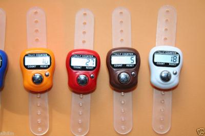 digital hand finger compass tally counter