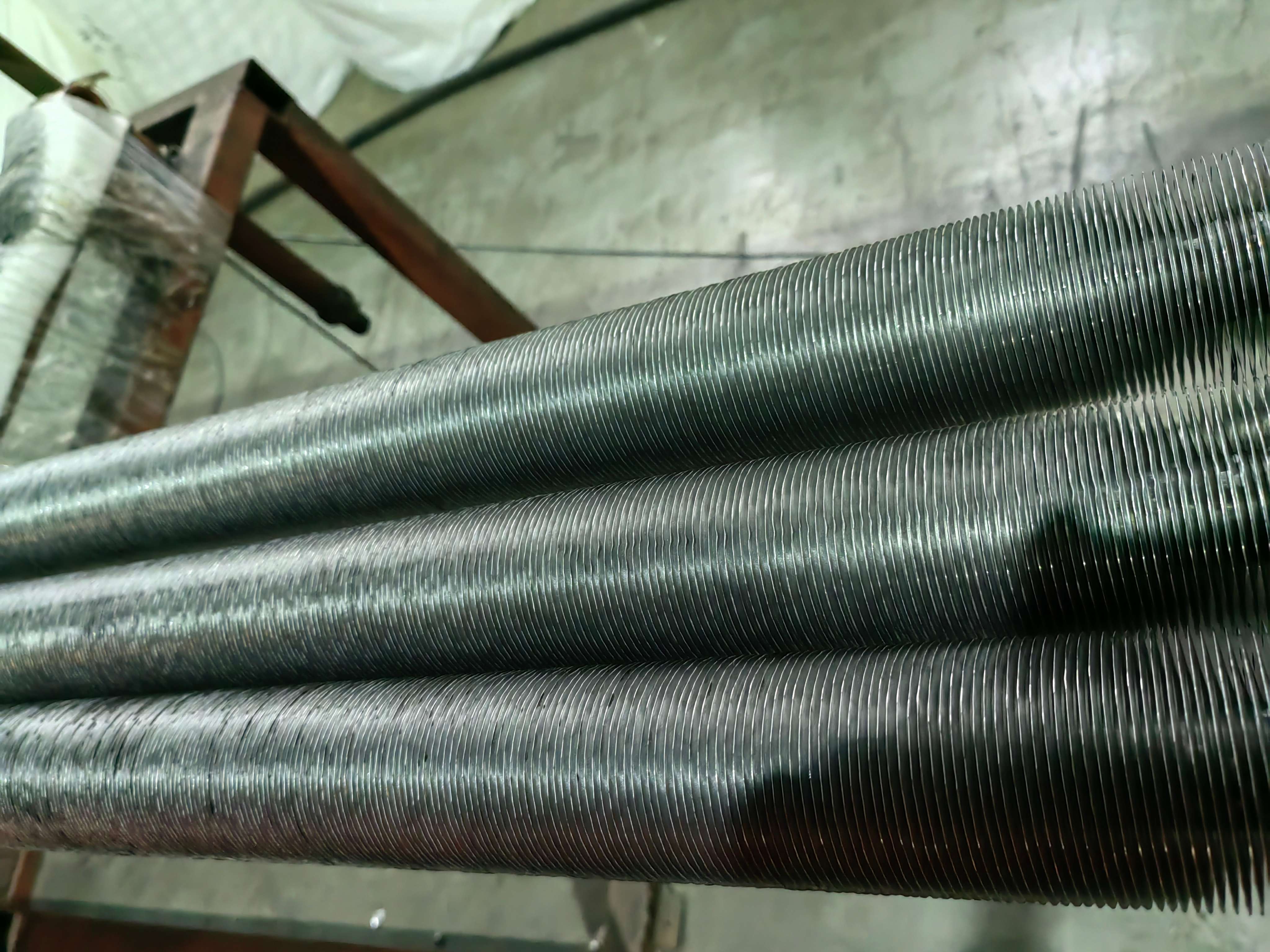 Aluminum Finned Tube DELLOK SA179 Тип G Биметалловый теплообменник с трубкой