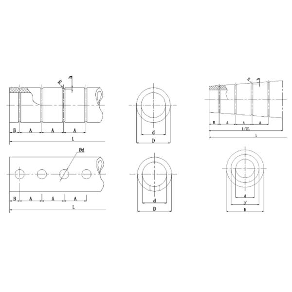 Тип морское резиновое обвайзер трубки для обвайзера толкателя буксира морского резинового