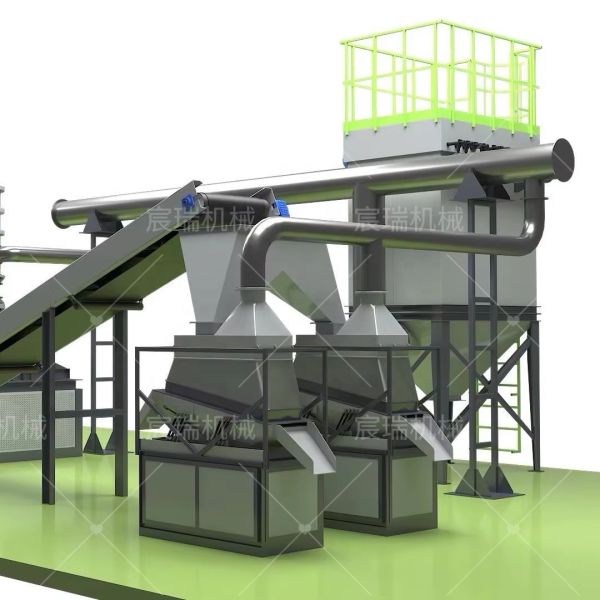 High-Efficiency Dual Shaft Tire Shredder for Recycling - Large Capacity 1000-5000kg/h
