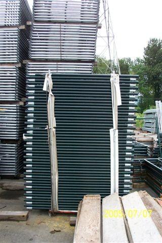Powder Coated Steel Scaffolding Frame System For Construction
