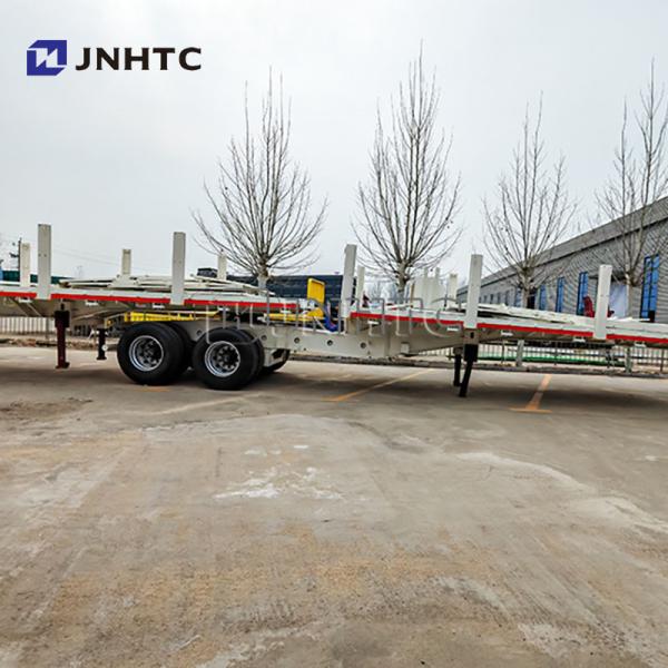 2axle 3 Axles 50ton 20feet 40ft 45ft Flatbed Flat Bed Container Semi Trailer Flatbed Trailer for Sale