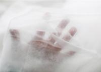 Teste padrão não tecido de lavagem da malha do poliéster da viscose 30% da tela 70% de Spunlace de pano do prato