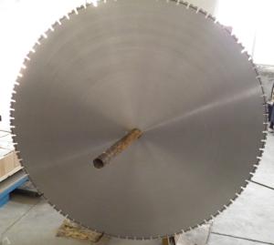 Laser Welding 1400mm Diamond Wall Cutting Saw Blade with 4.8mm / 5mm Thickness