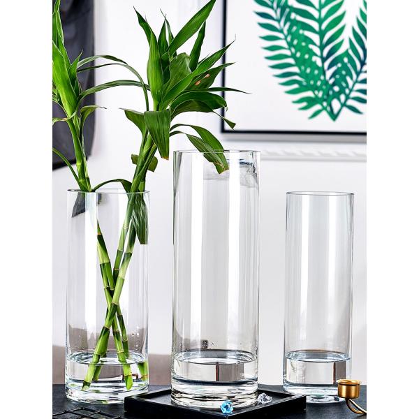 Minimalist 60cm High Tall Glass Vases The Perfect Combination of Style and Function