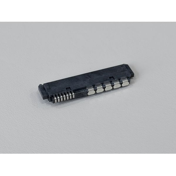 SAS 29P Right-Angle Solder wire Female Cable Connector with Positioning Peg, 15U Gold-Plated Electronic Electrical terminals Signal Connector for Server & Power Transmission