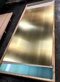 ASTM B152M Brass Sheet Plate C1100 Material 0.5mm 0.8mm Thick