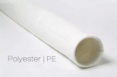 PTFE Cement Filter Bags 1.7mm Thick , 5 Micron Polyester Filter Bag