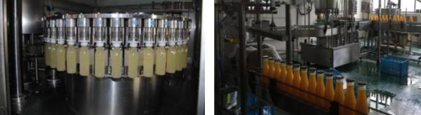 350ml to 1000ml Fruit juice filling production line/ bottling machine for juice