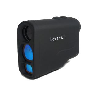 télémètre imperméable de laser du golf 6X25 1000M Distance Sharp View pour le