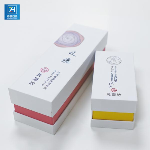 Foil Stamping Embossing 200gsm Coated Paper Lid And Base Boxes