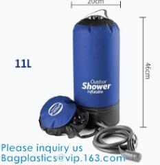 Portable Shower Bag, Travel Wash Kit, Camping Accessory, Outdoor Travel Camping Hiking, Pump, Sprayer