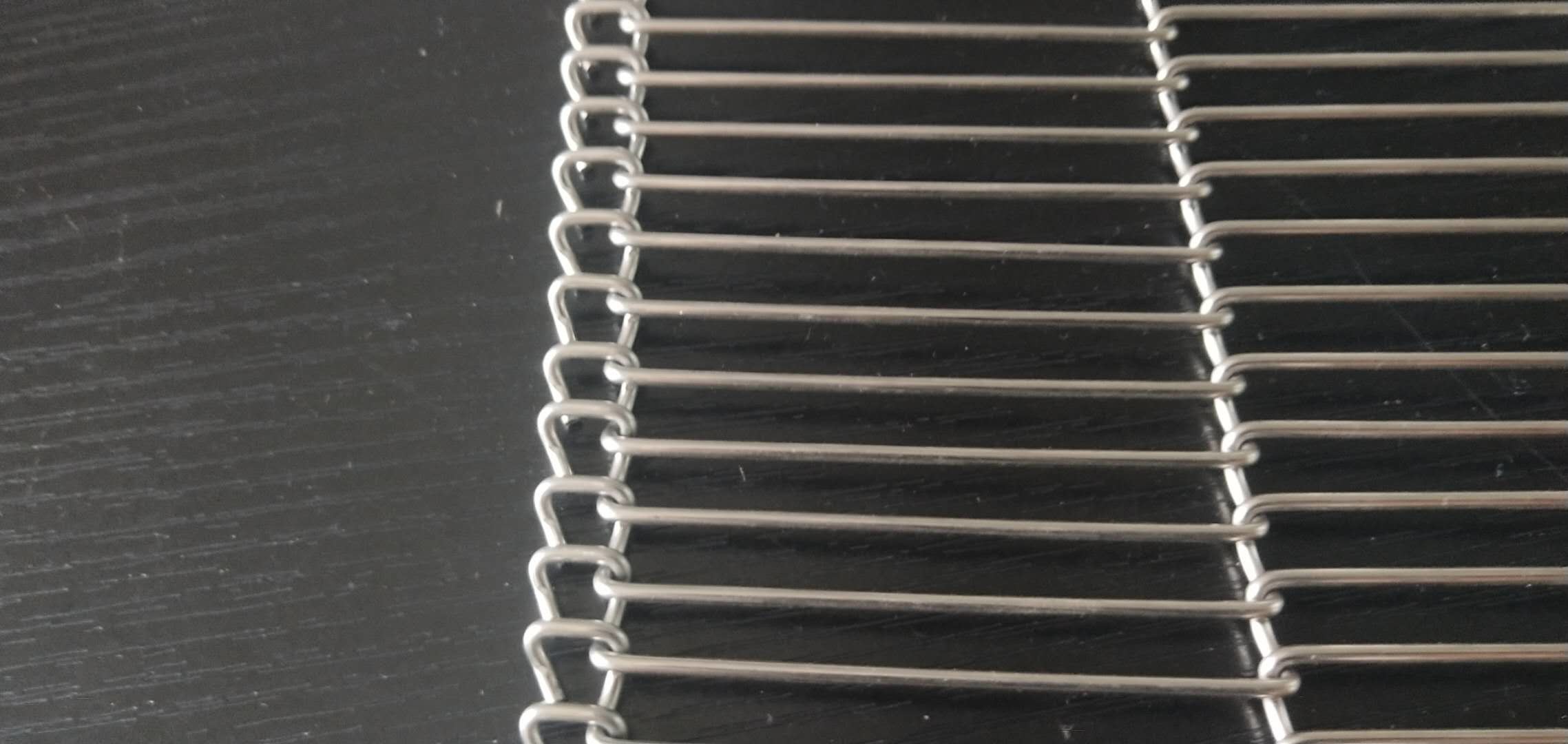 Печь конвейерная лента гибкого трубопровода нержавеющей стали 3.5mm хлеба плоская