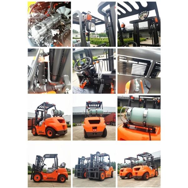 3t Gas Forklift with Paper Roll Clamp and Advanced Technology