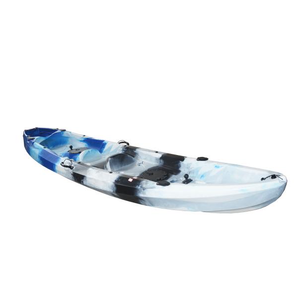 Woowave 2 person Fishing Kayak HDPE Sit on top Kayak Canoe 370*87*33cm Package Size