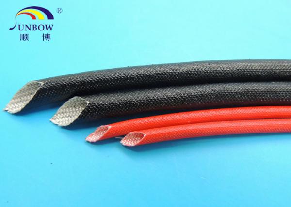 Insulation Colorful Acrylic Fiberglass Sleeving for Class F AC Motors / Generator / Transformer