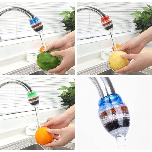 Activated Bulk Kitchen Supplies Faucet Water Filter Tap Purifier For Carbon Filtration NN044